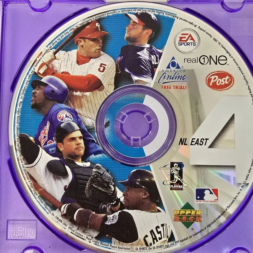 2003 UPPER DECK POST CEREAL CD ROM AL East, NL East, NL West SPORTS MLB PC Games